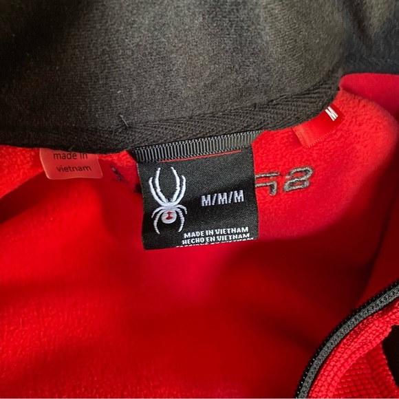 Spyder 1/4 Zip Men’s Pullover Sweater - Picture 4 of 5